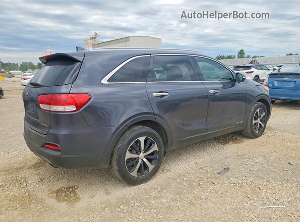 5XYPHDA59HG204357 2017 KIA SORENTO Gray 