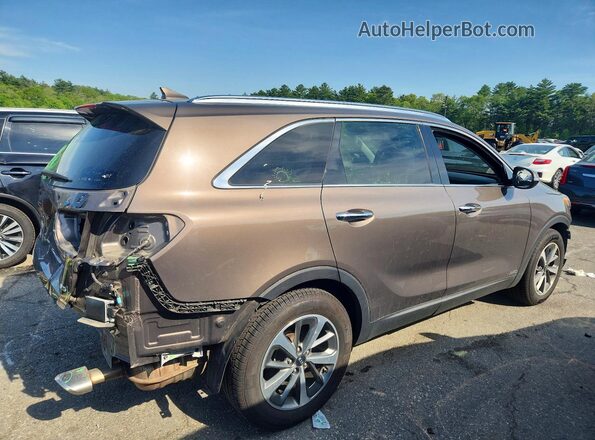 5XYPHDA59KG499628 2019 KIA SORENTO Gray Հետևի աջ