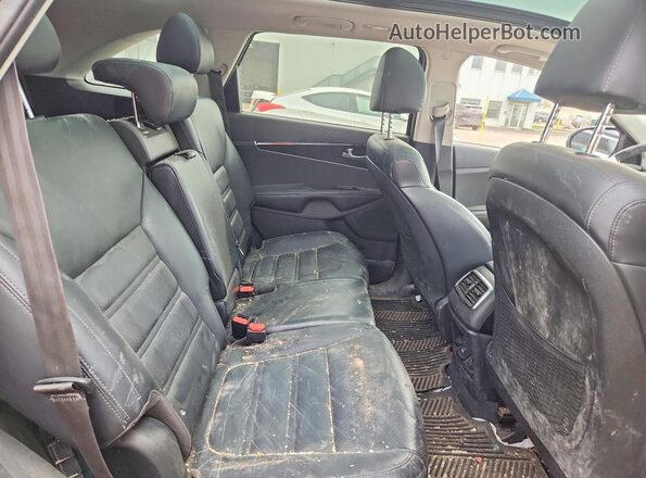 5XYPHDA59LG704124 2020 KIA SORENTO Black Vista de los asientos traseros