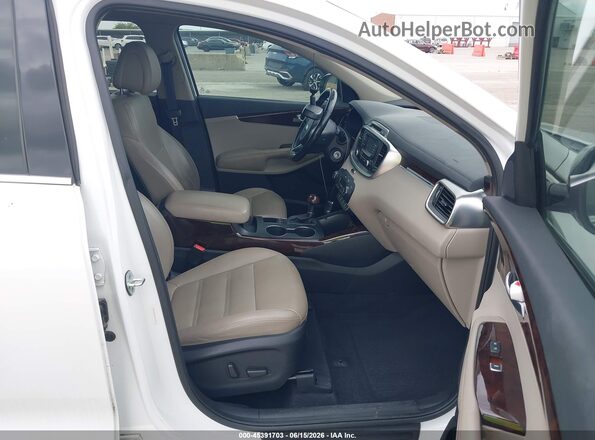 5XYPHDA5XGG015618 2016 KIA SORENTO White 
