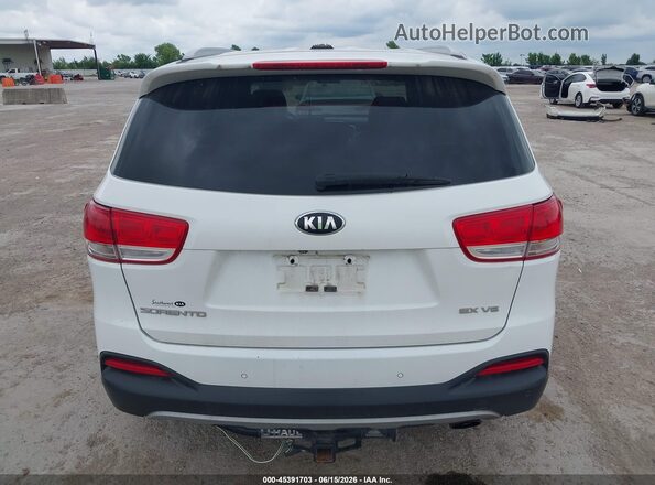 5XYPHDA5XGG015618 2016 KIA SORENTO White 