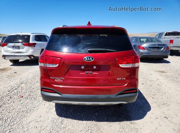 5XYPHDA5XHG318951 2017 KIA SORENTO Burgundy 