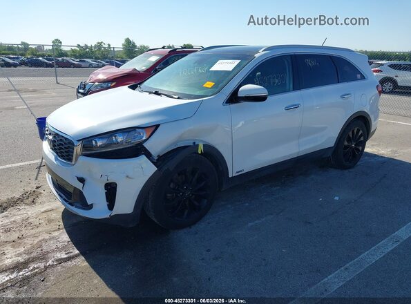 5XYPHDA5XLG673577 2020 KIA SORENTO Белый Передняя левая четверть
