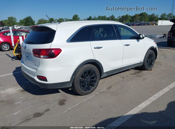 5XYPHDA5XLG673577 2020 KIA SORENTO Белый Задняя правая четверть