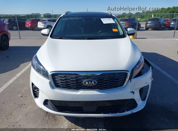 5XYPHDA5XLG673577 2020 KIA SORENTO Белый Вид щитка приборов