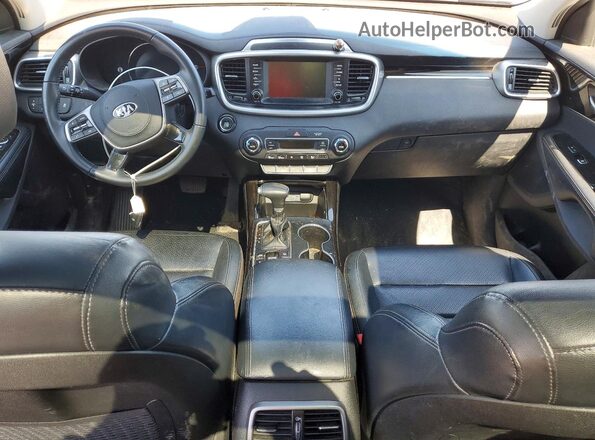 5XYPHDA5XLG706397 2020 KIA SORENTO Gray Dashboard view
