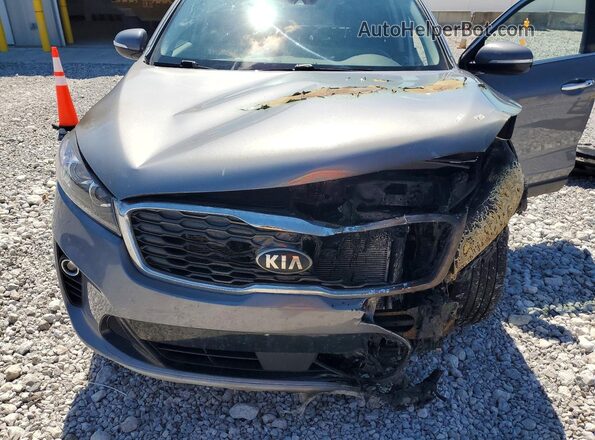 5XYPHDA5XLG706397 2020 KIA SORENTO Gray Engine compartment view