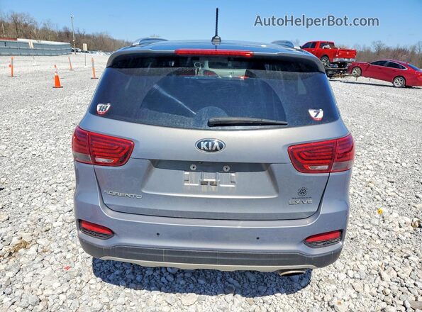 5XYPHDA5XLG706397 2020 KIA SORENTO Gray Rear view