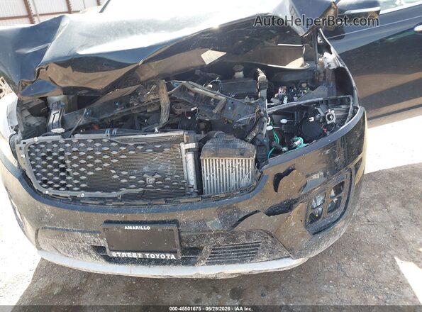 5XYPK4A19GG038709 2016 KIA SORENTO Black Вид спереду