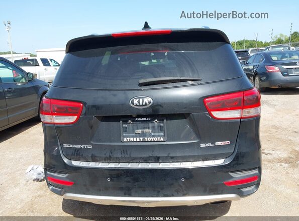 5XYPK4A19GG038709 2016 KIA SORENTO Black 