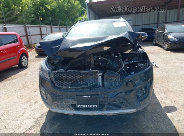 5XYPK4A19GG038709 2016 KIA SORENTO Black Вид щитка приладів