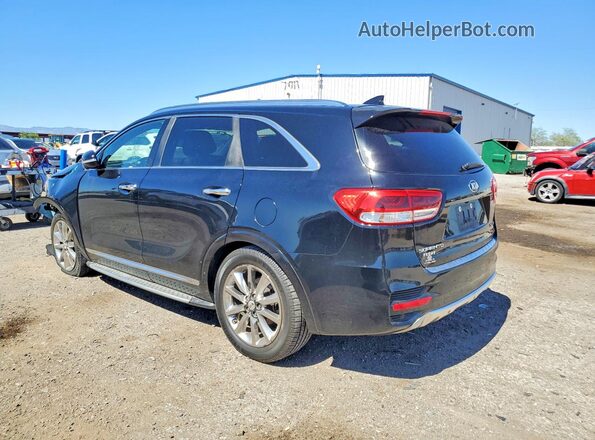 5XYPK4A52GG178670 2016 KIA SORENTOSXL Black Tył lewy