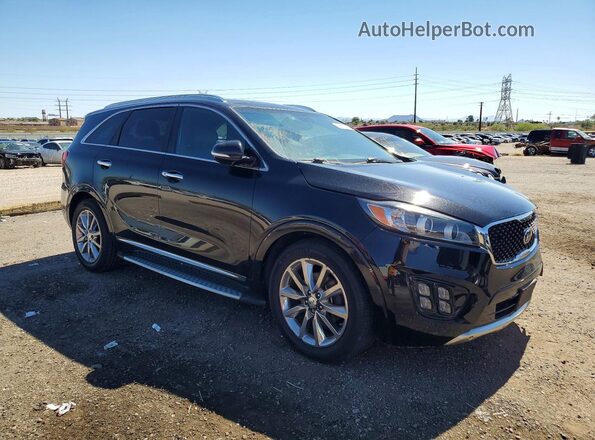 5XYPK4A52GG178670 2016 KIA SORENTOSXL Black Przód prawy