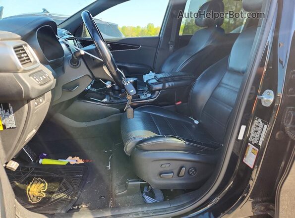 5XYPK4A53GG186812 2016 KIA SORENTO Black 