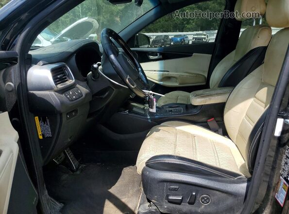 5XYPK4A55GG120455 2016 KIA SORENTO Black 