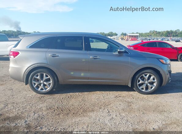 5XYPK4A56JG381651 2018 KIA SORENTO Gray 
