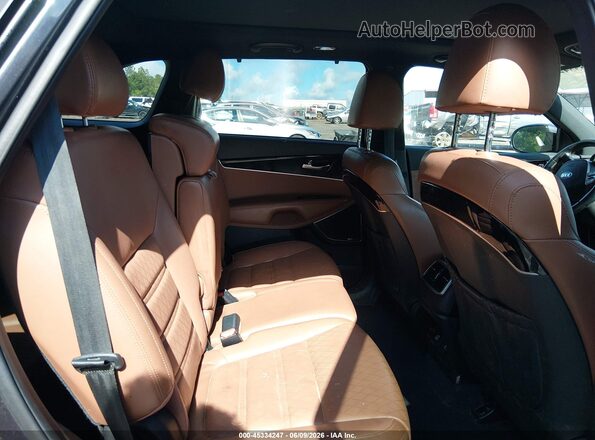 5XYPK4A57KG475541 2019 KIA SORENTO Gray VIN კოდის სტიკერის ხედი