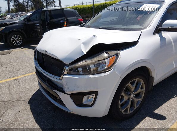 5XYPK4A58GG117243 2016 KIA SORENTO White 