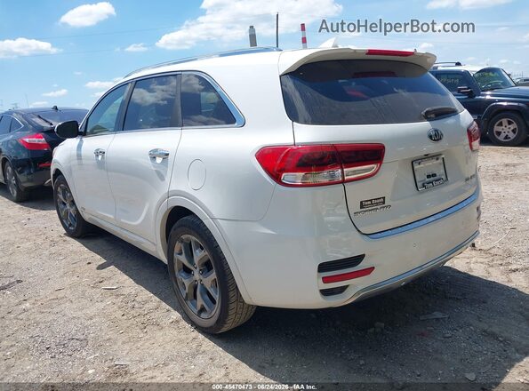 5XYPKDA11GG127478 2016 KIA SORENTO White Rear left