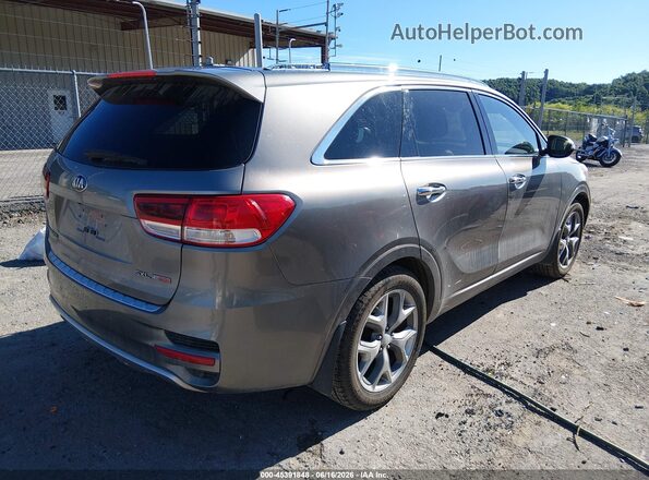 5XYPKDA16GG046377 2016 KIA SORENTO Silver უკანა მარჯვენა