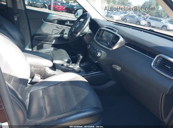 5XYPKDA50GG076946 2016 KIA SORENTO Burgundy 