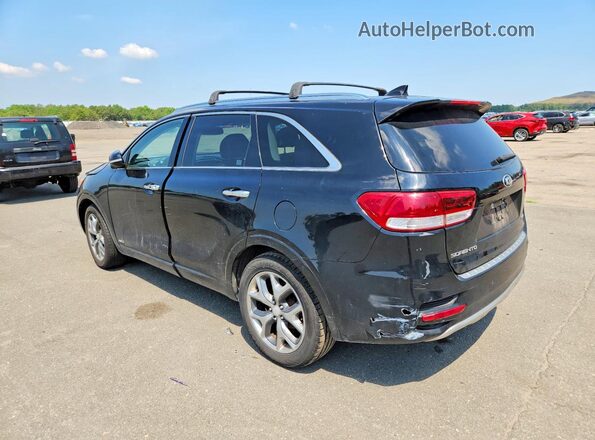 5XYPKDA50JG389065 2018 KIA SORENTO Black Tył lewy