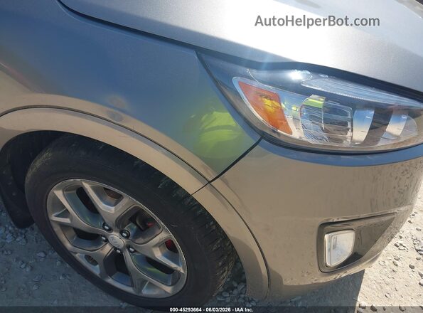 5XYPKDA51GG099264 2016 KIA SORENTO Silver 