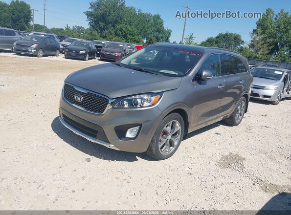 5XYPKDA51GG099264 2016 KIA SORENTO Silver 