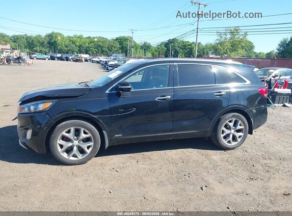 5XYPKDA52JG405993 2018 KIA SORENTO Black Սալոնի 360 աստիճան տեսք