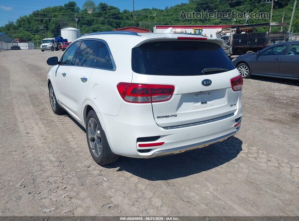 5XYPKDA52JG413348 2018 KIA SORENTO White Задня ліва чверть