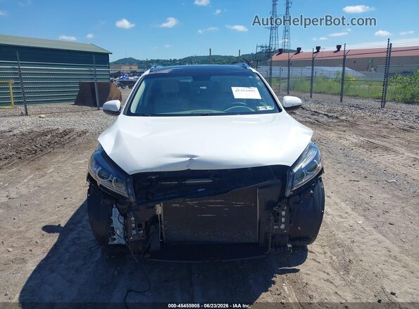 5XYPKDA52JG413348 2018 KIA SORENTO White Вид щитка приладів
