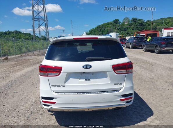 5XYPKDA52JG413348 2018 KIA SORENTO White 