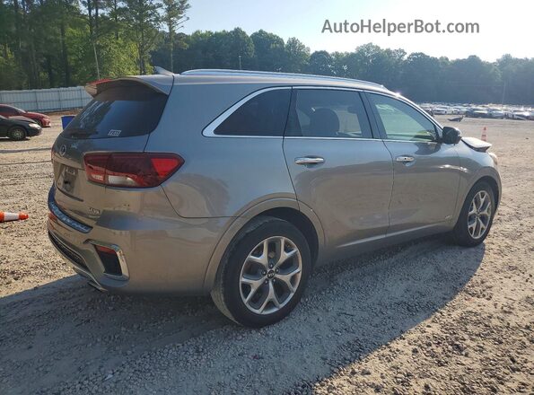 5XYPKDA52KG500636 2019 KIA SORENTO Желто-коричневый Задняя правая четверть
