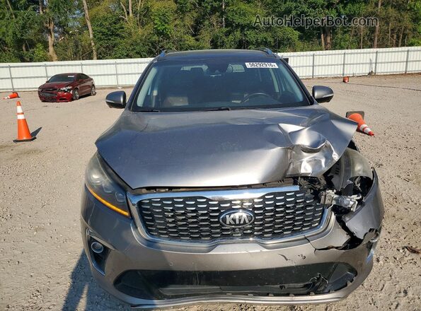 5XYPKDA52KG500636 2019 KIA SORENTO Желто-коричневый Вид спереди