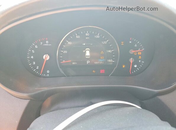 5XYPKDA52KG500636 2019 KIA SORENTO Желто-коричневый Вид щитка приборов