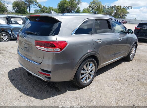 5XYPKDA53GG093286 2016 KIA SORENTO Gray 