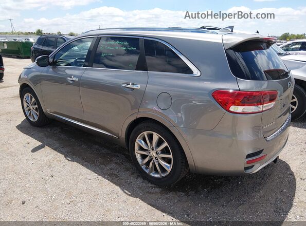 5XYPKDA53GG093286 2016 KIA SORENTO Gray 