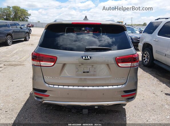 5XYPKDA53GG093286 2016 KIA SORENTO Gray 
