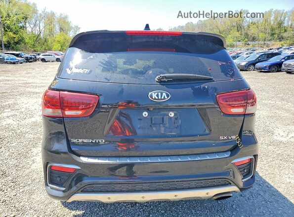 5XYPKDA53KG469333 2019 KIA SORENTO Black 