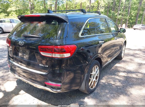 5XYPKDA54GG014076 2016 KIA SORENTO Черный Задняя правая четверть