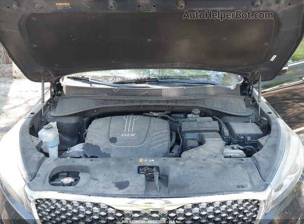 5XYPKDA54GG014076 2016 KIA SORENTO Черный Вид сзади