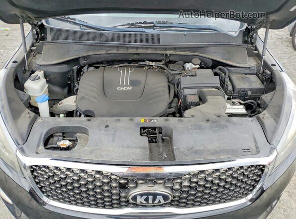 5XYPKDA56GG085196 2016 KIA SORENTO Black 