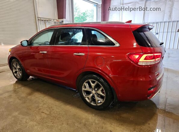 5XYPKDA56GG166523 2016 KIA SORENTO Red 