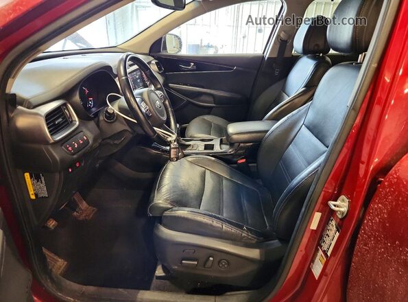 5XYPKDA56GG166523 2016 KIA SORENTO Red 