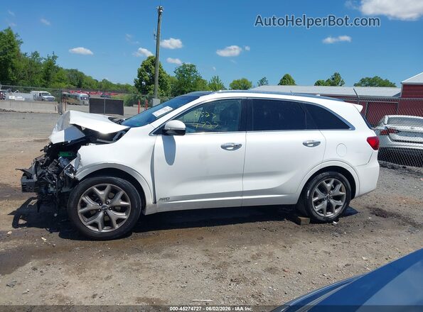 5XYPKDA56KG534515 2019 KIA SORENTO White Vista interior de 360 grados