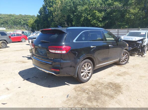 5XYPKDA57GG014539 2016 KIA SORENTO Черный Задняя правая четверть