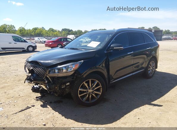 5XYPKDA57GG014539 2016 KIA SORENTO Черный Передняя левая четверть