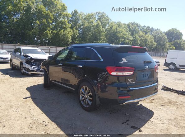 5XYPKDA57GG014539 2016 KIA SORENTO Черный Задняя левая четверть