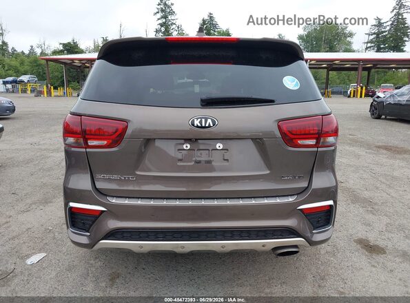 5XYPKDA57KG458089 2019 KIA SORENTO Brown 