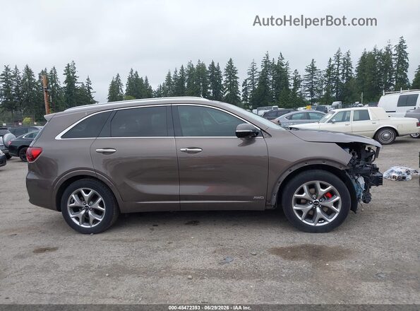5XYPKDA57KG458089 2019 KIA SORENTO Brown სალონის 360-გრადუსიანი ხედი